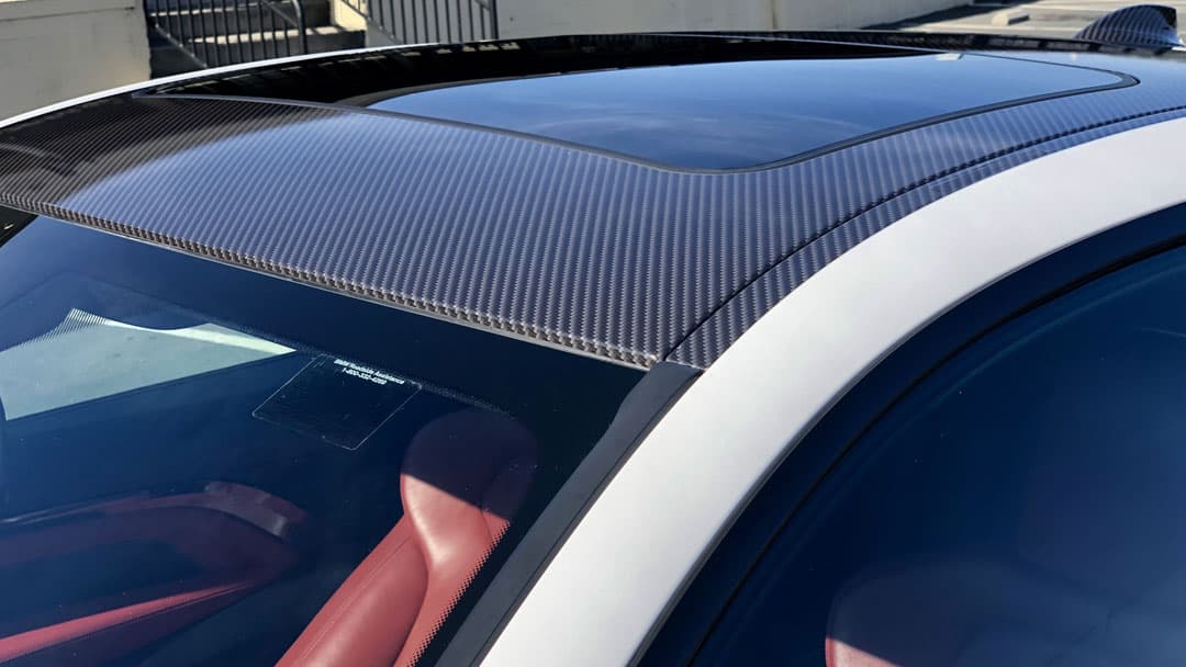 M4 carbon fiber roof sale